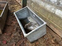 3' X 18'' X 16'' GALVANISED WATER TROUGH - 4