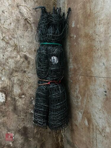 2 ROLLS OF 4' BLACK FLEXINET