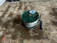 ELECTRIC FENCE REEL OF POLY WIRE - 3
