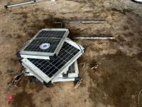 4 SOLAR PANEL AND STANDS - 3