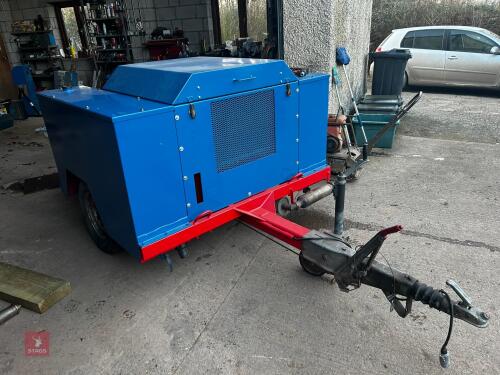 ENGINE DRIVEN TRAILED PRESSURE WASHER
