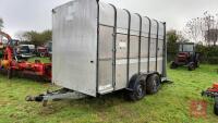 IFOR WILLIAMS 12' LIVESTOCK TRAILER - 2
