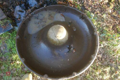 4 ORNATE CAST PIG TROUGH/ PLANTER