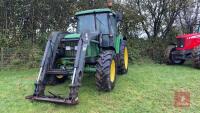 JOHN DEERE 6310SE 4WD TRACTOR C/W QUICKE 445 LOADER - 7