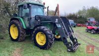 JOHN DEERE 6310SE 4WD TRACTOR C/W QUICKE 445 LOADER - 10