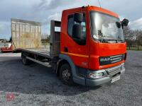 2009 DAF LF 45.160 BEAVERTAIL LORRY - 5
