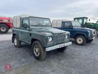 2013 LAND ROVER DEFENDER 90 - 2