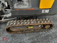 2017 VOLVO EC18D MINI DIGGER - 5