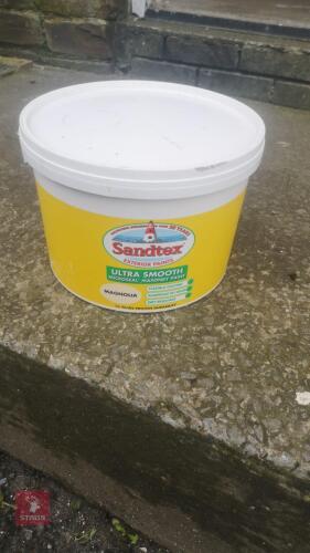 6 X 10LTR OF EXTERIOR MAGNOLIA PAINT