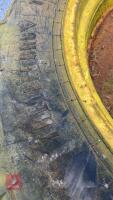 2 X 600/60-38 WHEELS & TYRES - 7