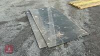 2 X 8' X 4' SHEETS OF STOCK BOARD - 2