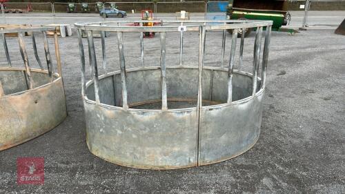 GALVANISED CATTLE RING FEEDER