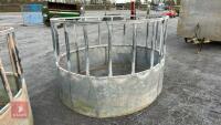 GALVANISED CATTLE RING FEEDER - 2