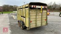 IFOR WILLIAMS 12' LIVESTOCK TRAILER - 8