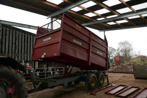 1994 MARSHALL 8T TWIN AXLE GRAIN TRAILER