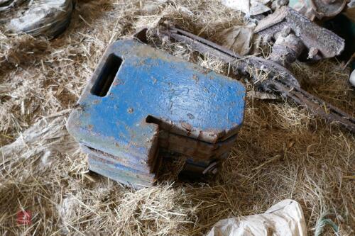 6 TWOSE HEDGETRIMMER WEIGHTS