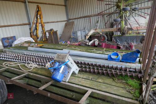 60' GRAIN AUGERS C/W MOTOR