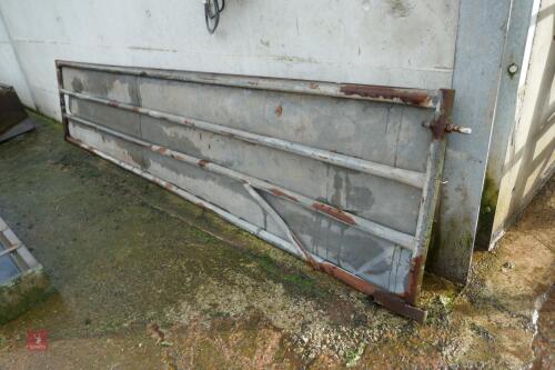 14' SHEETED GATE