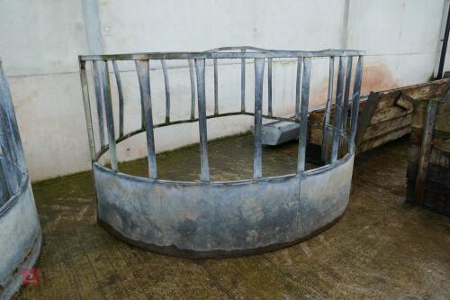 GALVANISED CATTLE ROUND FEEDER
