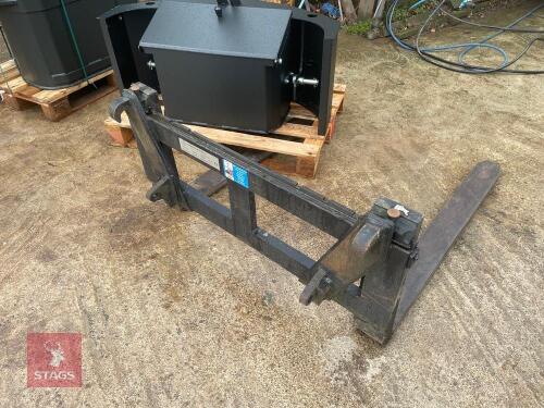 EVANS & REID 3T PALLET FORKS