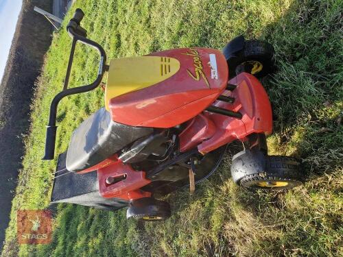RIDE ON WOLF GARDEN SCOOTER MOWER