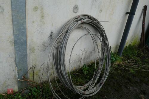 4 PART ROLLS OF METAL WIRE