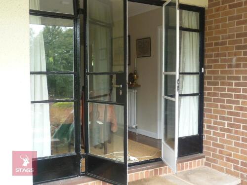 CRITTAL DOUBLE GLAZED FRENCH WINDOWS