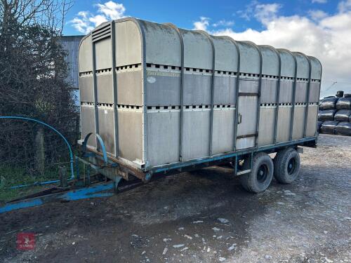 16' BATESON LIVESTOCK TRAILER