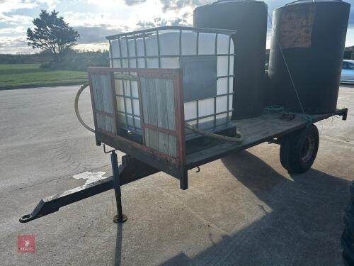 12' FLAT BED TRAILER