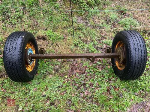 4T TIPPING TRAILER AXEL