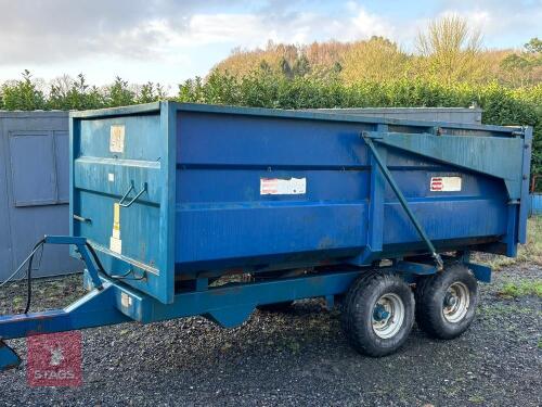 2002 MARSTON 8T TIPPING TRAILER