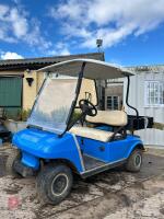 BLUE PETROL GOLF BUGGY - 2