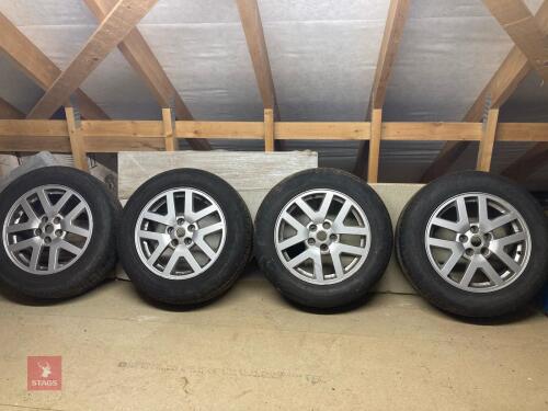4 X DISCOVERY WHEELS AND TYRES