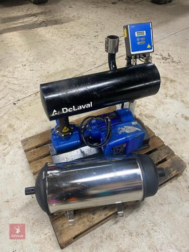DE-LAVAL VARIABLE SPEED VACUOM PUMP