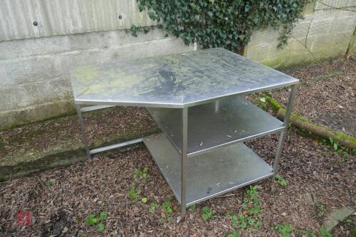 52'' X 36'' X 35'' SS TABLE