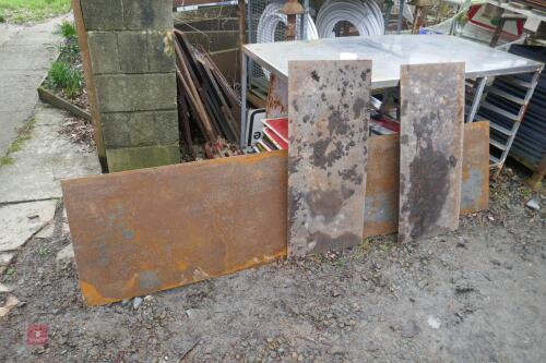 3 PIECES OF STEEL