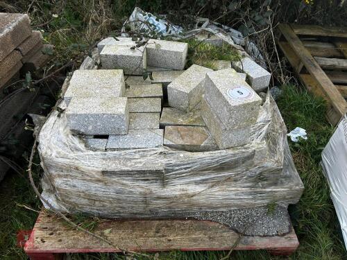 PART PALLET OF GRANITE SETS (5)