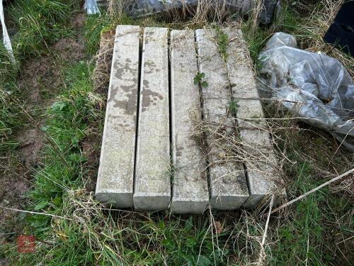 5 CONCRETE KERB STONES