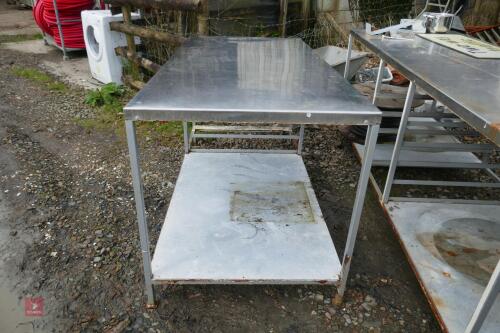 69'' X 33'' X 35'' SS TABLE