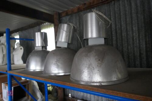 3 INDUSTRIAL WAREHOUSE LIGHTS