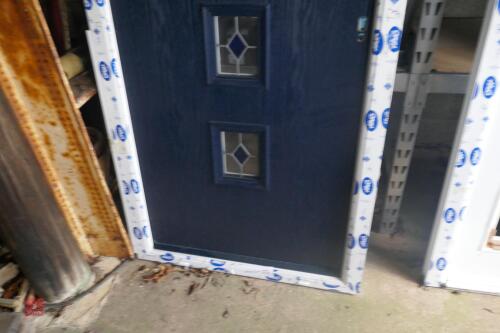 BLUE/GREY COMPOSITE DOOR