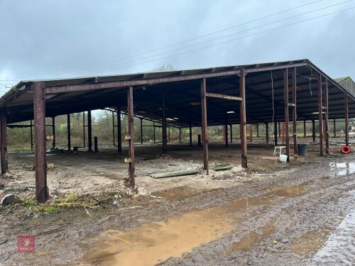 80' X 80' STEEL FRAMED BUILDING