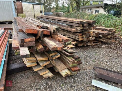 3 LARGE STACKS OF TIMBER (42)