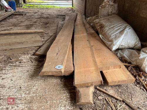 4 X 15' SAWN PLANKS (19)