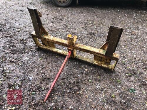 BALE SPIKE ON JCB BRACKETS