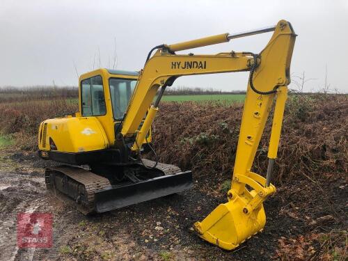HYUNDAI R55-7 EXCAVATOR