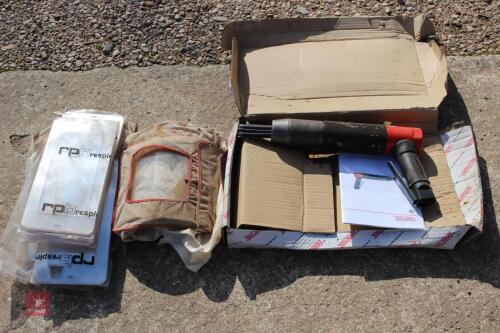 NEEDLE GUN & SANDBLASTING MASKS