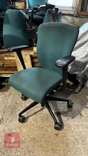 5 OFFICE CHAIRS