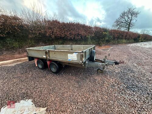 10' IFOR WILLIAMS IM106G 3.5T TRAILER