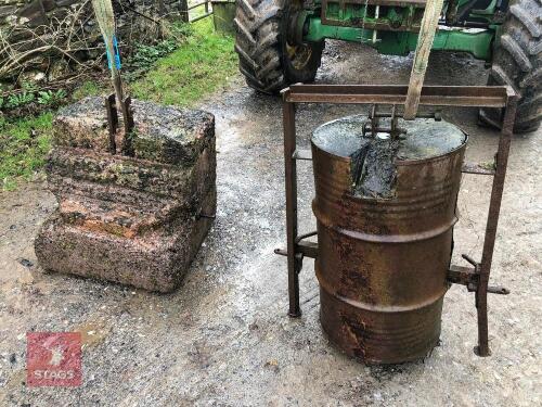 CONCRETE WEIGHT BLOCKS